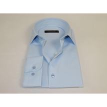 Men's Dress Shirt ENZO PARK Turkey Soft Cotton Wrinkle Resistant Enzo2 Blue image 3