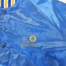 Vintage Westark RN#66815 American Legion Dept. Men's Blue Baseball Jacket Sz XL image 5