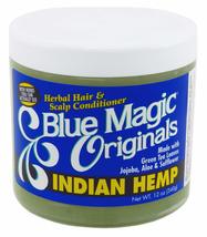 Blue Magic Organics Indian Hemp 12 Ounce Jar (354ml) (3 Pack) - £12.55 GBP