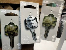3 pack 68 SC1 Hillman Key Blank star wars Themed - $26.70