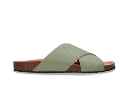 Vegan sandalen anatomisch gewatteerd opgevuld voetbed Upcycling autoband... - $87.40