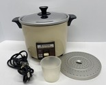 Hitachi Chime-O-Matic Food Steamer Rice Cooker 5.6 Cup RD-4052 Vintage W... - $39.27