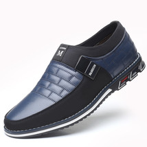DM40 New Designer Big Size 38-48 Oxfords Leather Men Shoes Fashion Casual Slip O - £40.64 GBP