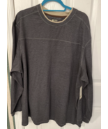 Haggar Clothing Premium  Long Sleeve in Charcoal Grey Heather Men&#39;s Size... - £18.50 GBP