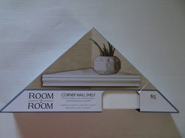 Shelf White Wood 15.25&quot; W X 1.85H X 7.55&quot;D New in Box - $190.36 MXN