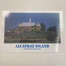 San Francisco Alcatraz Island California Vintage Unposted Postcard - £3.61 GBP