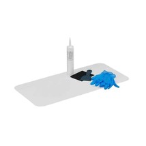 Bathtub Floor Repair Inlay Kit White 16 In W x3 In L Fix Crack Anti-slip Texture - £146.05 GBP