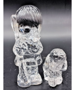 Vintage Enesco Precious Moments Crystal Shepherd with sheep 1991. - $18.99