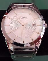 8-*Working*-Stylish Bulova Stainless Steel Watch with Date  - $193.49