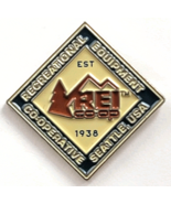 REI Co-op Seattle USA Pin Logo Diamond Recreational Equipment Co-op Est ... - $277.45 MXN
