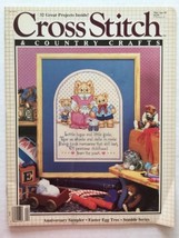  Cross Stitch &amp; Country Crafts Magazine March April 1989 - $3.95
