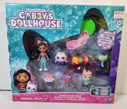 Gabby&#39;s Dollhouse Dance Party Deluxe Figures Daniel Pillow Mercat Pandy Cakey - £18.24 GBP
