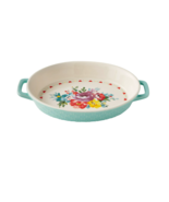 Pioneer Woman ~ Sweet Romance Blossoms ~ 7&quot; x 10.75&quot; ~ Oval ~ Stoneware ... - £26.08 GBP