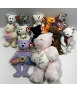 Ty Beanie Babies Lot of 13 Vintage Beanie Babies 90s 2000’s The End And ... - $30.78