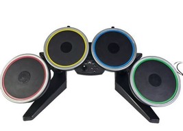 Rock Band Harmonix Wireless Drum Controller Model PSDMS2 Drums WithoutStand READ - £55.13 GBP