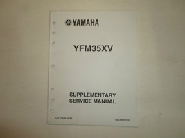 2006 Yamaha YFM35XV Supplemental Service Manual Factory OEM Book 06 Dealer-
s... - $15.04
