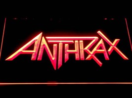 Anthrax LED Neon Light Sign home decor crafts gift man cave - £20.59 GBP+