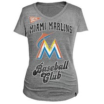 MLB Woman&#39;s Florida Marlin  Club Short Sleeve Tee XL  - £15.17 GBP