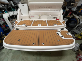 2006 Regal Commodore 2665 Swim Platform Cockpit Pad Boat EVA Foam Teak F... - $916.00