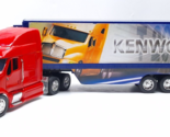 Peterbilt Red Semi Trucks Hauler Diecast Model 1:32 Scale w/ Kenworth Tr... - £20.85 GBP