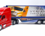 Peterbilt Red Semi Trucks Hauler Diecast Model 1:32 Scale w/ Kenworth Tr... - $26.52