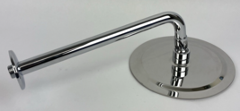 NIKLES Rain Shower Head w 12&quot; Extension Arm 7.75&quot; Shower Head w Flange P... - $83.53 CAD
