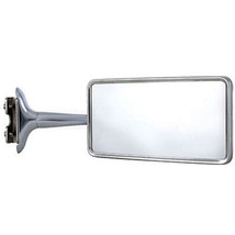 Rectangle Long Arm Peep Glass Mirror Outside Side Rear View Door Hot Rod... - £10.58 GBP