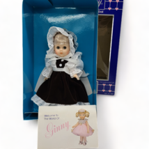 1984 Vogue Ginny Doll 8&quot; Poseable Vinyl Collectible Doll Holiday Girl - £18.61 GBP