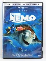 Disney Pixar Finding Nemo DVD 2-Disc Set 2003 Collector&#39;s Edition Bonus Features - £5.89 GBP