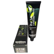 Loreal Inoa #7.18 No Ammonia Permanent Hair Color Original-7.18/7BM - $15.07