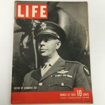 VTG Life Magazine March 22 1943 Victor of Bismarck Sea Feature Newsstand - £14.95 GBP