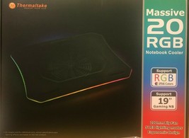Thermaltake - CL-N014-PL20SW-A - Massive 20 RGB Notebook Cooler - £79.60 GBP