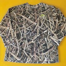 Mossy Oak Boys Camouflage Long Sleeve Shirt Top Size Large Camo - $12.86
