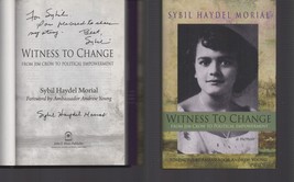 Witness to Change / SIGNED / Sybil Morial / Jim Crow to Political Empowerment HC - £14.56 GBP