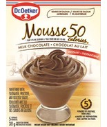 3 Boxes of Dr. Oetker 50-Calorie Milk Chocolate Mousse 38g Each -Free Sh... - £21.31 GBP