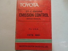 1979 Toyota 2T-C Motore Emissione Controllo Servizio Riparazione Shop Ma... - £9.83 GBP