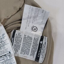 Carhartt Shirt Men's 3XL Tall Beige Long Sleeve Henley Cotton Flame Resistant FR image 7