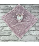 HB Unicorn Lovey Pink White Stars Plush Baby Toy Security Blanket Soft 1... - £10.23 GBP