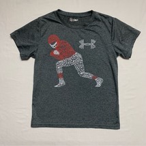 Football Short Sleeve Tee Shirt Boy’s 6 Medium Top T-Shirt Athletic Sports - $15.84