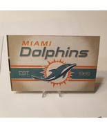 NFL Logo Sticker 29 of 32 Miami Dolphins 2016 NFL4834 4&quot;x2.75&quot; - £3.94 GBP