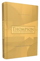 KJV, Thompson Chain-Reference Bible, Hardcover, Red Letter [Hardcover] Zondervan - £31.29 GBP