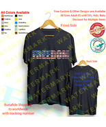 5 USA AMERICAN NATIONAL FLAG T-shirt All Size Adult S-5XL Kids Babies To... - $25.30