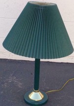 Nice Modern Table Lamp – Vgc – Works Great – Matching Shade – Green - £94.83 GBP