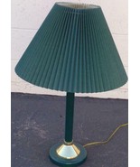 Nice Modern Table Lamp – VGC – WORKS GREAT – MATCHING SHADE – GREEN - £94.83 GBP