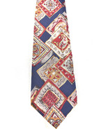 Christian Dior Mens Monsieur Floral Paisley Silk Necktie Tie made In USA... - $24.74