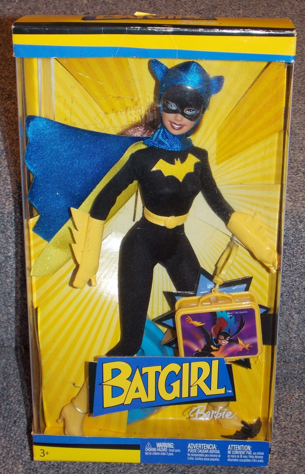 Primary image for 2004 DC Comics Batgirl Barbie Doll Figure New In The Box