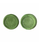 Vintage Jamestown VA 1608 1973 Green Bubble Glass Medallion Paperweight ... - $35.19 CAD
