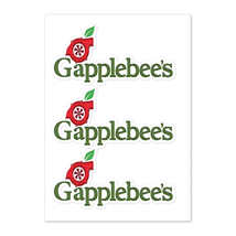 Gapplebee&#39;s - Sticker sheet - £11.87 GBP