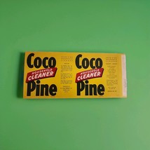 Coco Pine Cleaner Uncirculated Bottle Label H.A Cole Products Jackson , Ms - €8,67 EUR