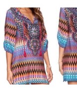 Murphy Silk Tunic Dress - $365.18 MXN